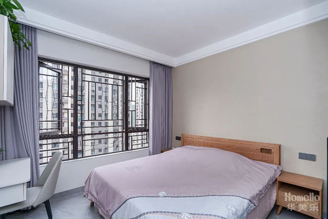 142㎡四居，客廳中打造休閑吧臺，這種戶型設計實用又舒適